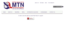 Tablet Screenshot of mtntechno.com